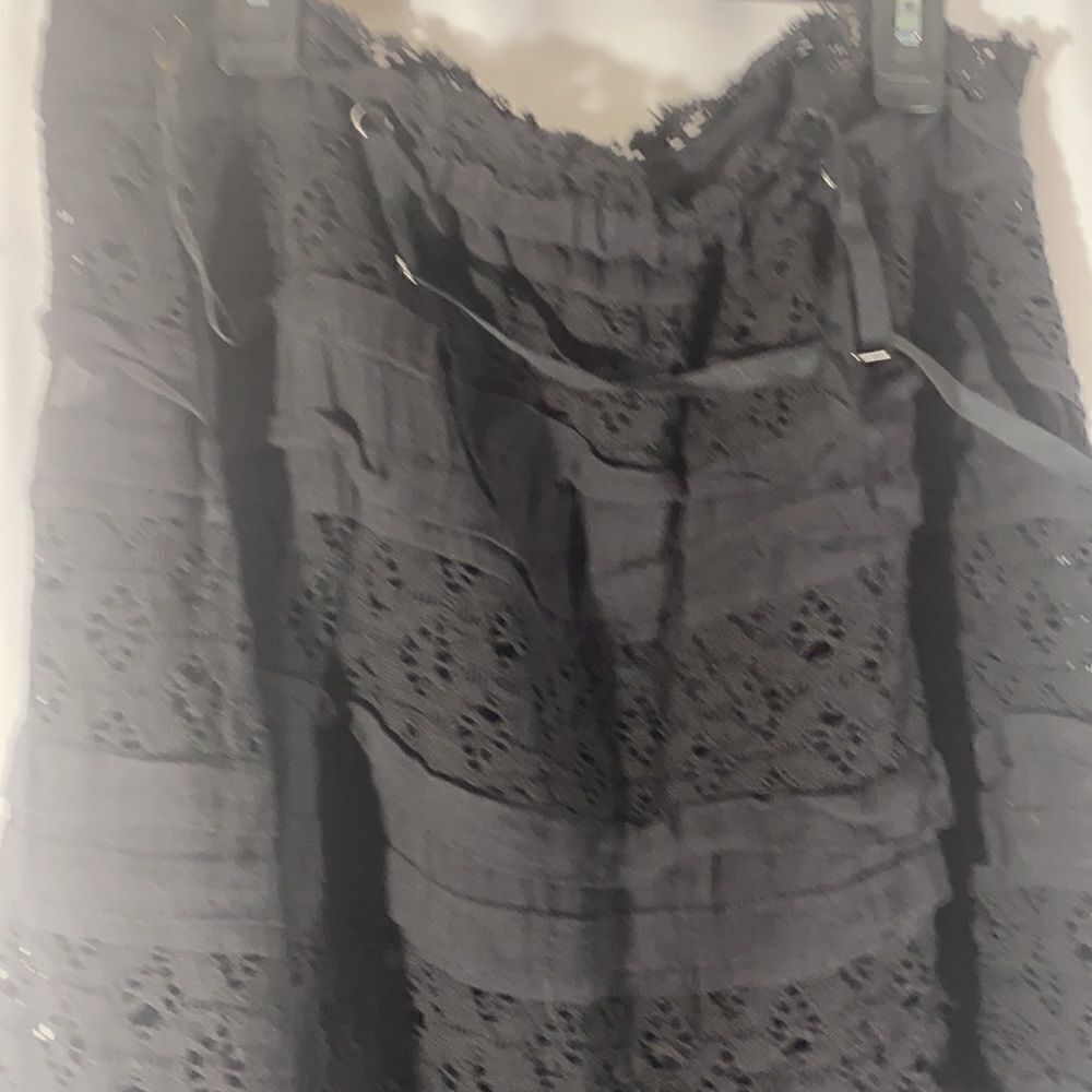 FREE PEOPLE SHAILEE SLIP DRESS BLACK - Picture 10 of 11